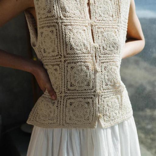 CHAQUETA ABOGONADA CROCHETT 