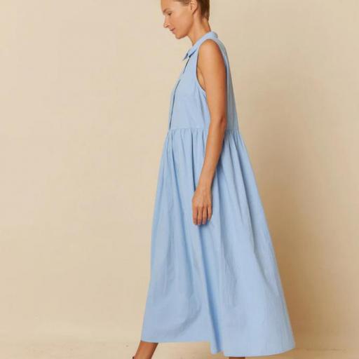 VESTIDO CAMISERO POPELIN  [1]