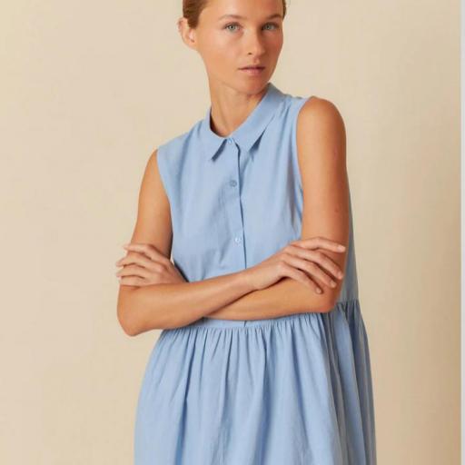 VESTIDO CAMISERO POPELIN  [3]