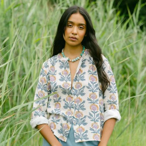 BLUSA MELBOURNE FLOWERS  [3]