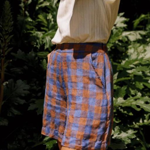 SHORT RETRO VICHY  [1]