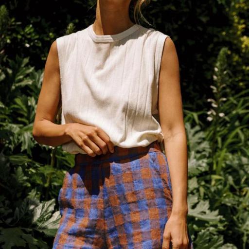 SHORT RETRO VICHY 