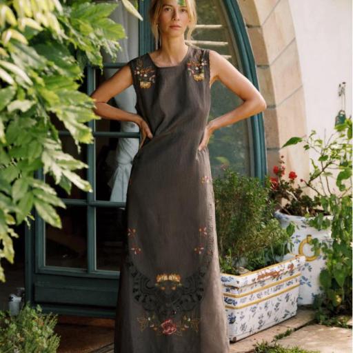 VESTIDO PUNTO DE CRUZ 