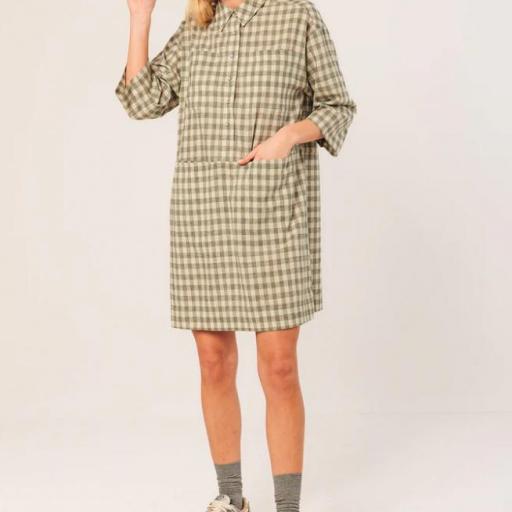 VESTIDO CUADRO VICHY 