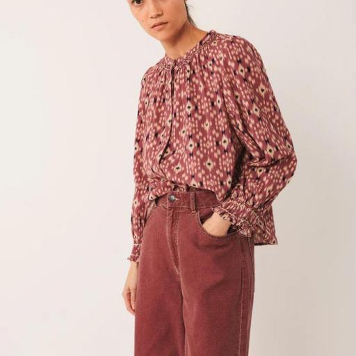 CAMISA ESTAMPADO IKAT 