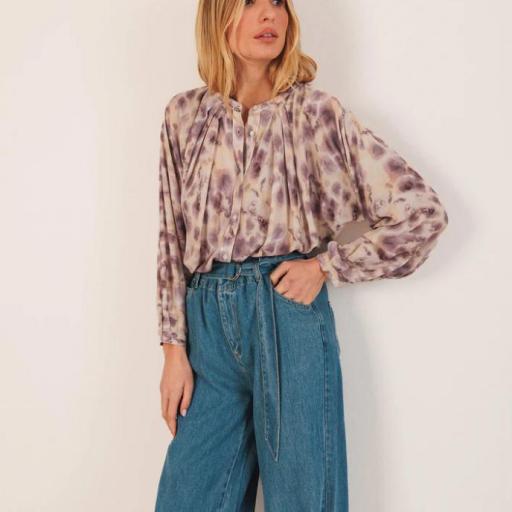 CAMISA PRINT ACUARELA