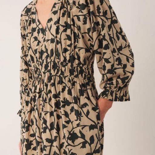 VESTIDO MIDI VISCOSA  [1]