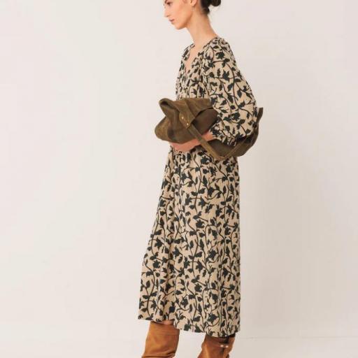 VESTIDO MIDI VISCOSA  [2]