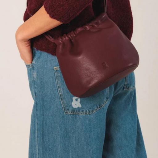 BOLSO PIEL FRUNCIDA  [1]