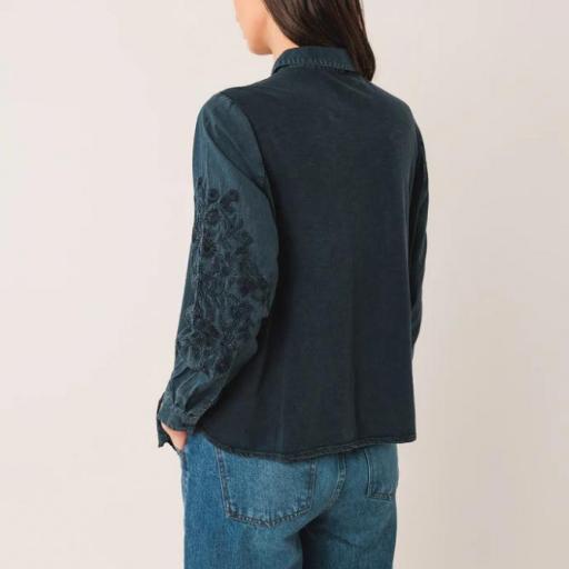 CAMISA VOILE BORDADA  [3]