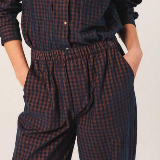 PANTALÓN ENGOMADO MICROPANA VICHY  [0]