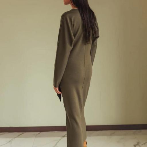 VESTIDO PUNTO ANUDADO  [3]