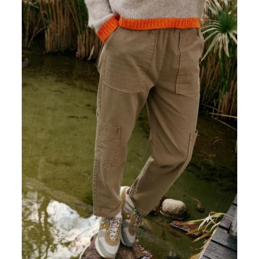 PANTALÓN PESPUNTES CUADRO  [1]
