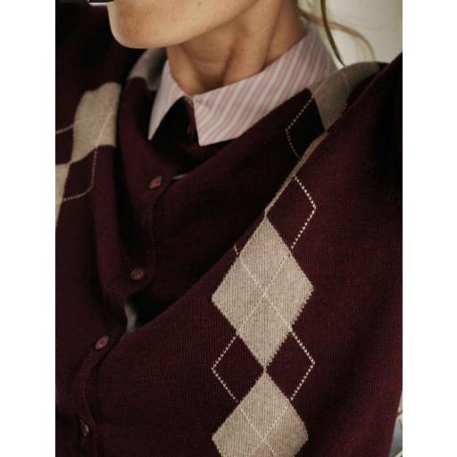 CHAQUETA ROMBOS MERINO  [1]