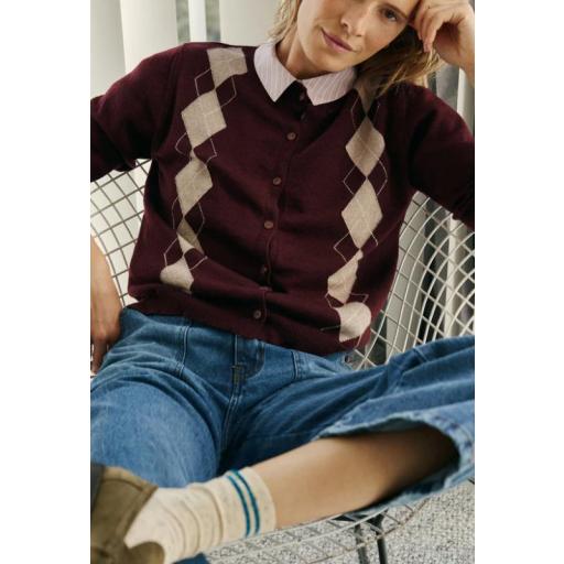 CHAQUETA ROMBOS MERINO  [3]
