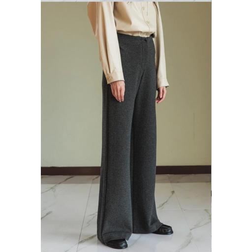 PANTALÓN JACQUARD DOBLE TELA  [0]