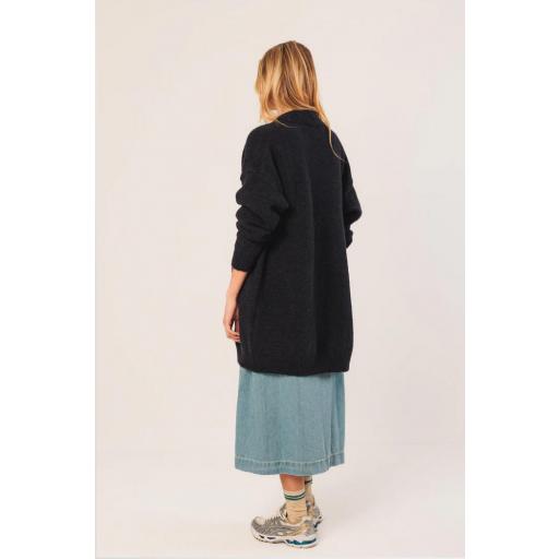 CHAQUETA LARGA CON MOHAIR  [3]