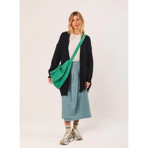 CHAQUETA LARGA CON MOHAIR  [1]