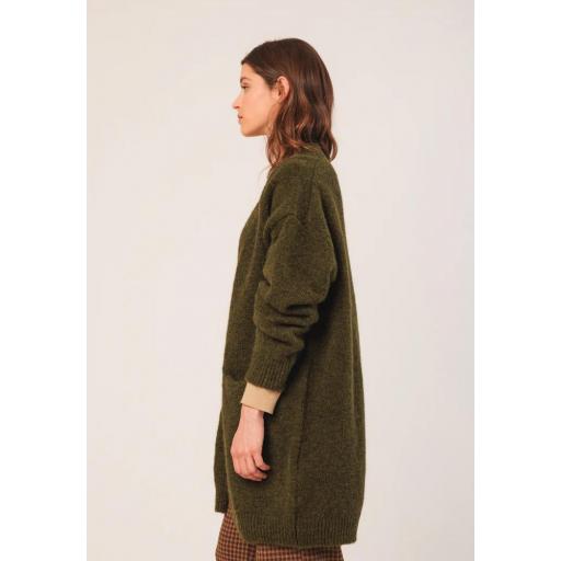 CHAQUETA LARGA CON MOHAIR  [1]