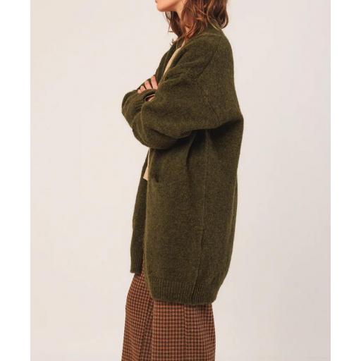 CHAQUETA LARGA CON MOHAIR  [3]