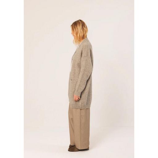 CHAQUETA LARGA CON MOHAIR  [0]