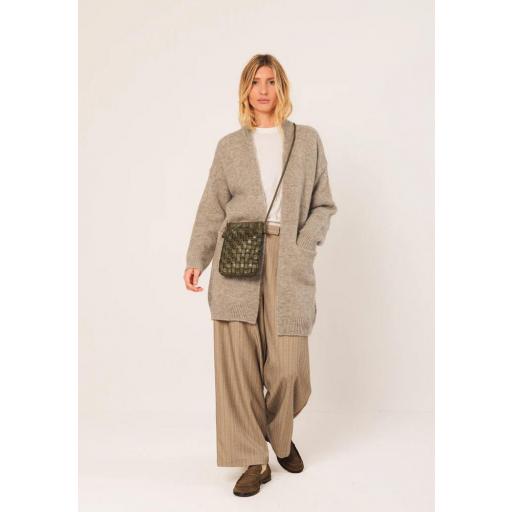 CHAQUETA LARGA CON MOHAIR  [3]