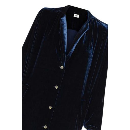 ABRIGO VESTIDO TERCIOPELO AZUL NOCHE  [3]
