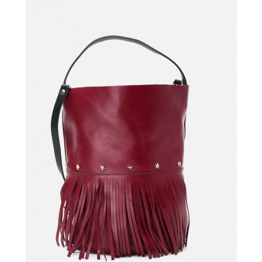 BUCKET FRINGES BURDEOS 