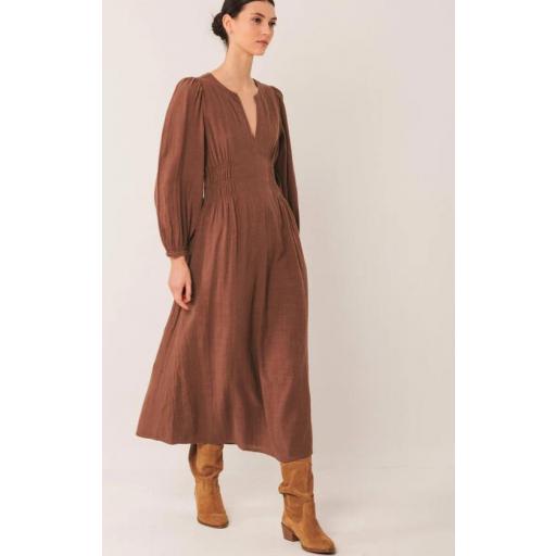 VESTIDO ALGODÓN CREPADO  [2]