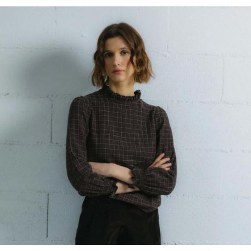 Camisa cuadros chocolate  [1]