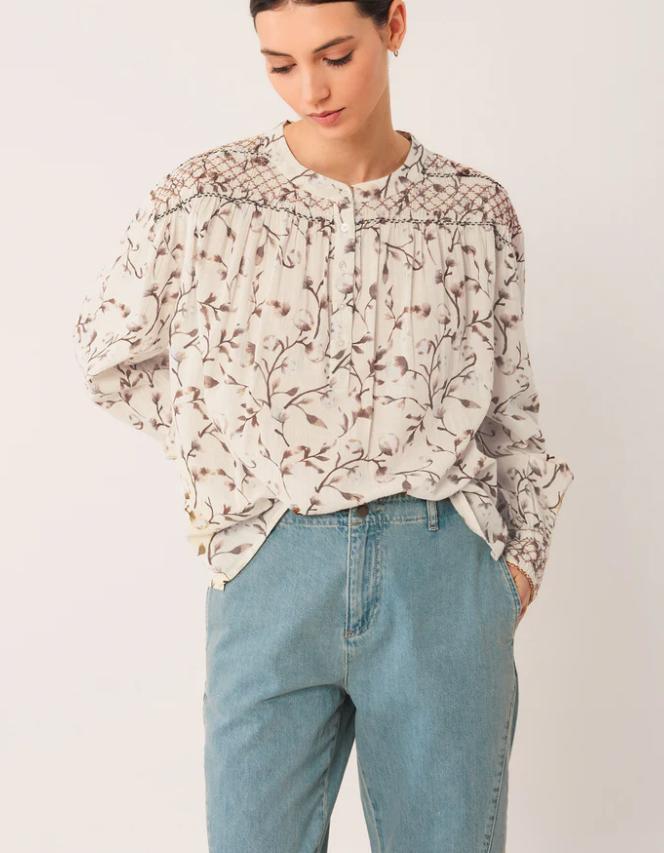 BLUSA DETALLES SMOKE