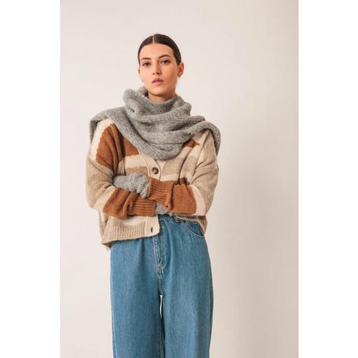 CHAQUETA ALPACA INTARSIA  [1]