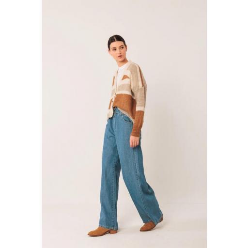 CHAQUETA ALPACA INTARSIA  [2]