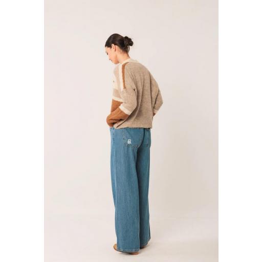 CHAQUETA ALPACA INTARSIA  [3]