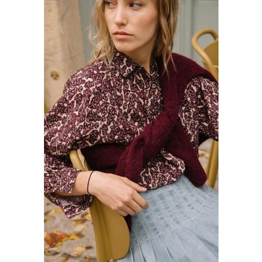 CAMISA MOTIVOS BOTÁNICOS 