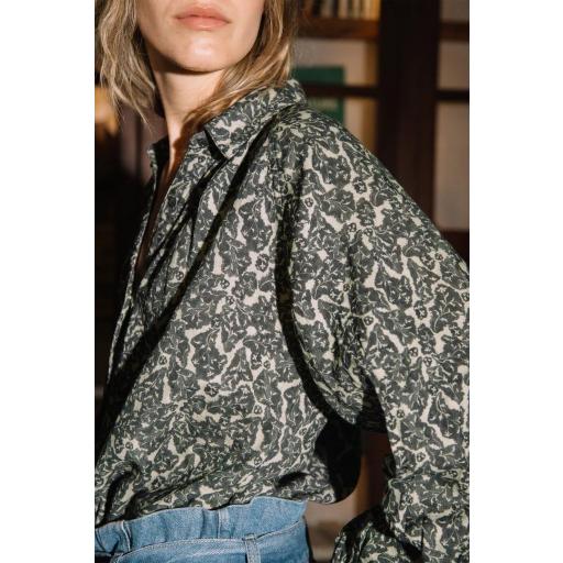 CAMISA MOTIVOS BOTÁNICOS  [0]