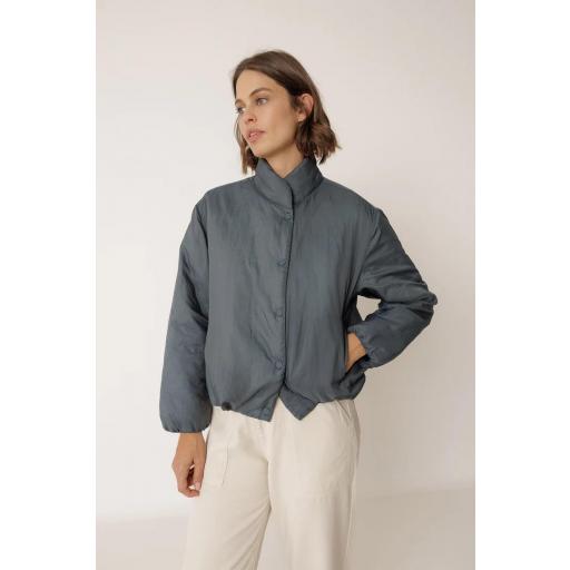 ABRIGO a ACOLCHADO SNAP 