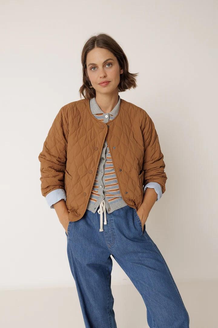 ABRIGO ACOLCHADO REVERSIBLE