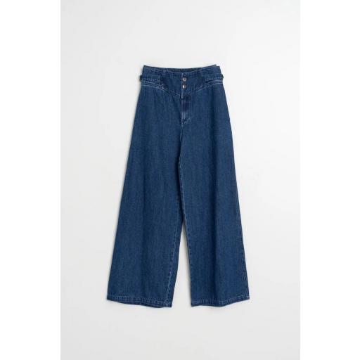 PANTALÓN DENIM WIDE LEG  [3]