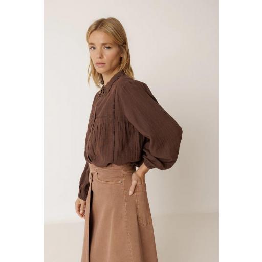 CAMISA CUELLO CROCHETT 