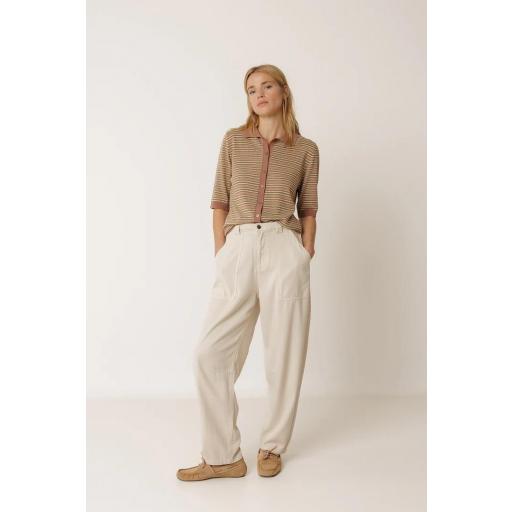 CHAQUETA PUNTO RAYAS  [1]