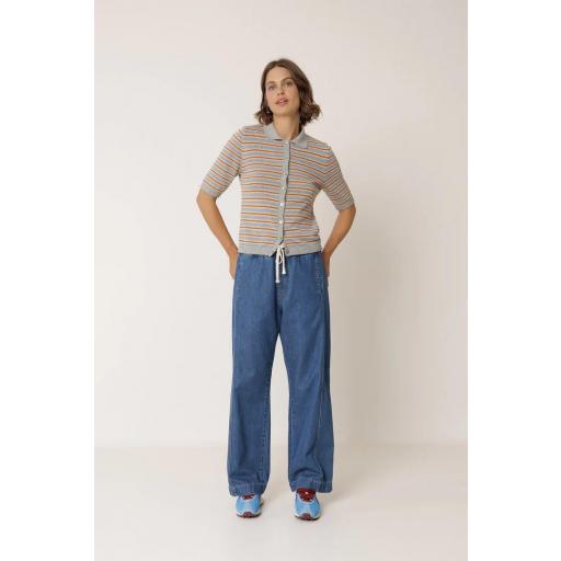 CHAQUETA PUNTO RAYAS  [2]