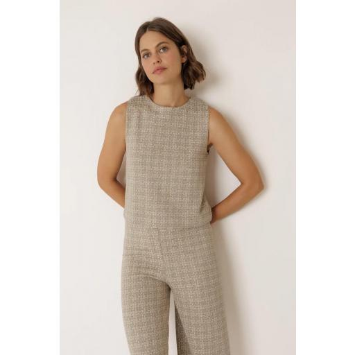 CROP TOP PUNTO ROMA  [1]