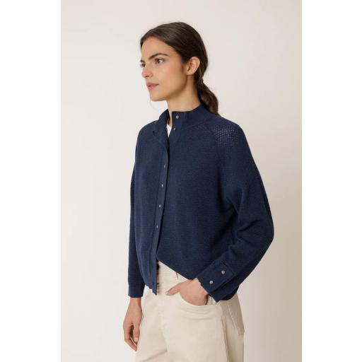 CHAQUETA DE PUNTO DE ARROZ  [1]