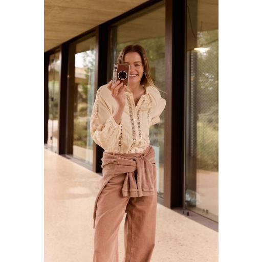 CAMISA PUNTILLAS DOBLE GASA  [1]