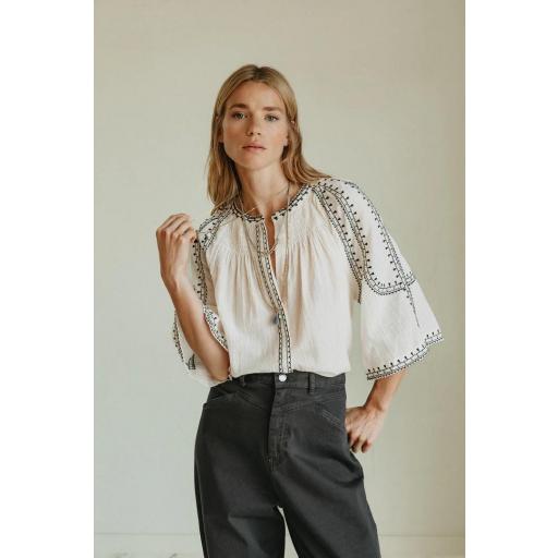 CAMISA MANGA CAMPANA  [3]