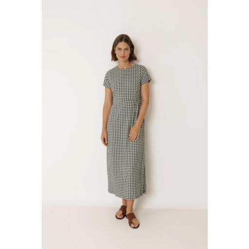 VESTIDO LARGO VICHY  [2]