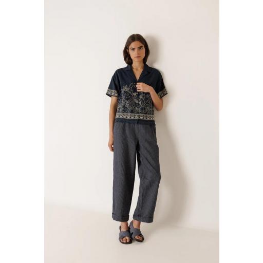 CAMISA BORDADO CONTRASTE  [2]