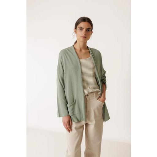 CHAQUETA TINTE EN PRENDA  [0]