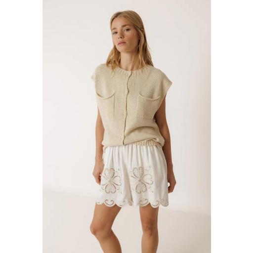 SHORT BORDADO ONDAS  [0]